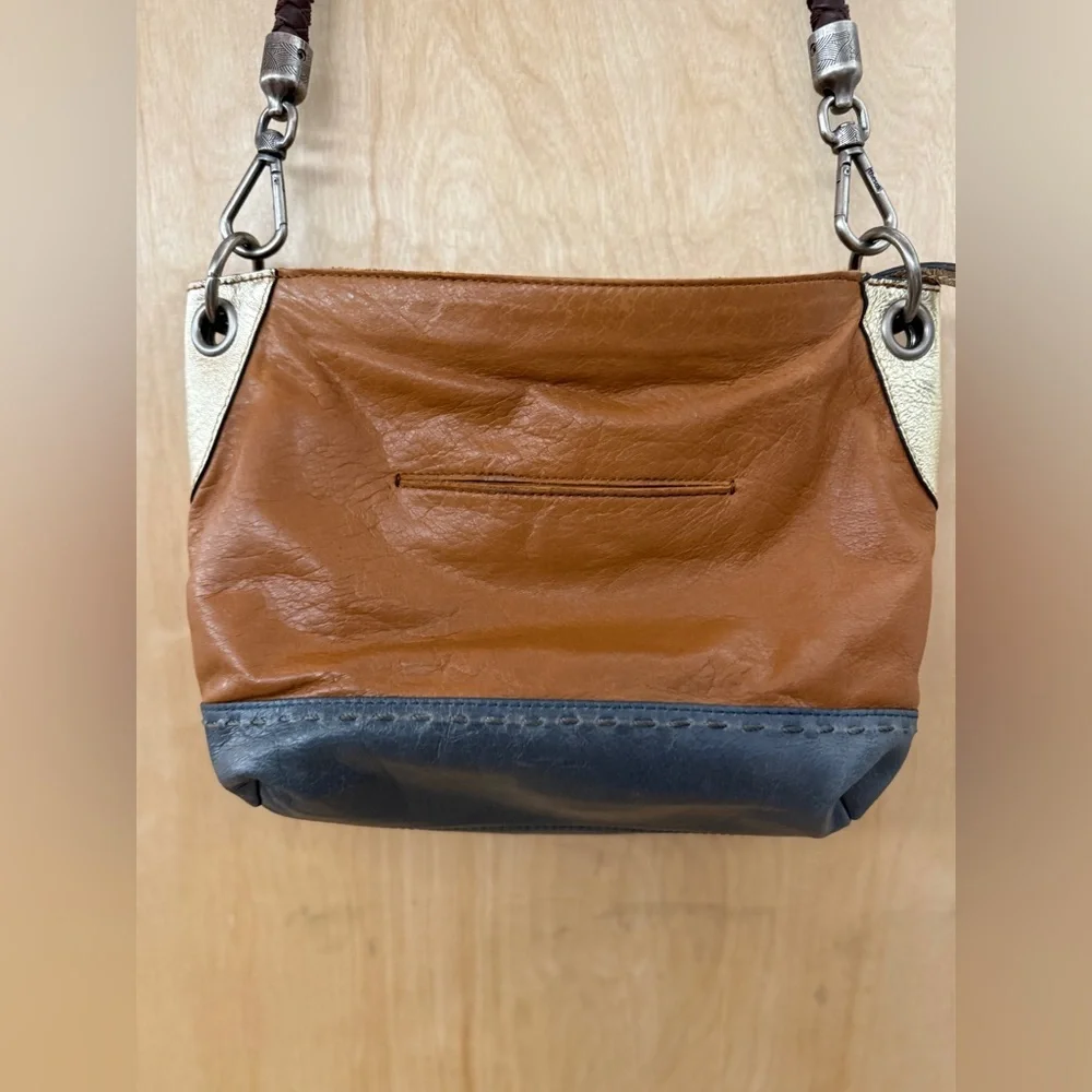 The Sak Kendra Hobo Bag in Grey, Gold and Brown - Picture 9 of 15